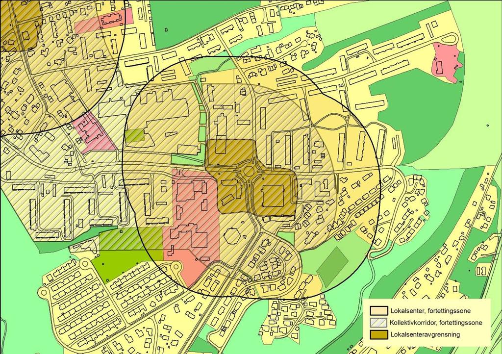 Hallset Navn, gårds- og bruksnummer Lokalsenter på Hallset; 100/194, 100/459, 100/417, 100/159 Forslaget Konklusjon: Vurdering: Foreslås som lokalsenter Lokalsenteret på Hallset har i dag et variert