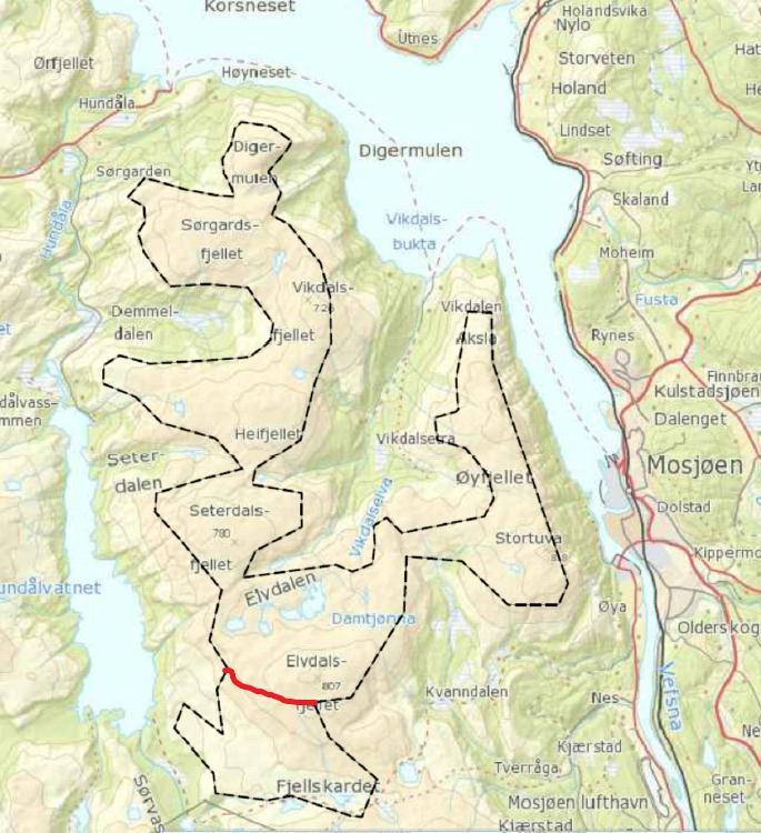 Side 44 virkninger som Øyfjellet vindkraftverk, og Øyfjellet tilsvarer flere slike vindkraftverk med tanke på effekt og produksjon.