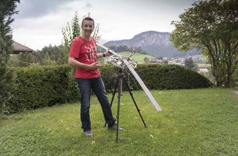 Han foretrekker imidlertid å ha med en assistent som ufodreier.