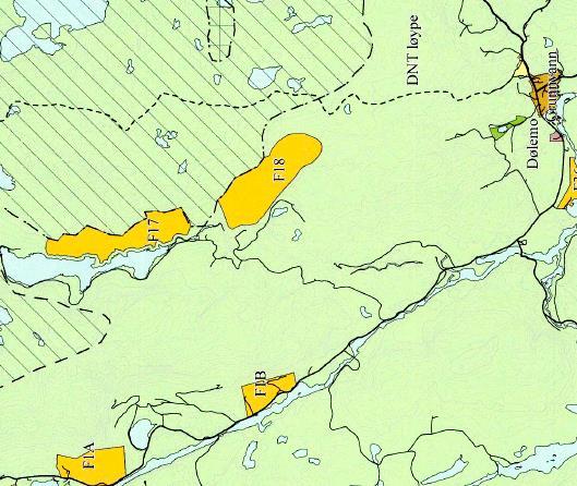 REGULERINGSPLAN FOR SØNDRE HÅKEDALSVATN, DEL AV 14/2 I ÅMLI KOMMUNE 4 2 Planstatus I kommuneplanen sin arealdel for Åmli kommune er området lagt ut til byggje-område for fritidsbustader, F 17 -