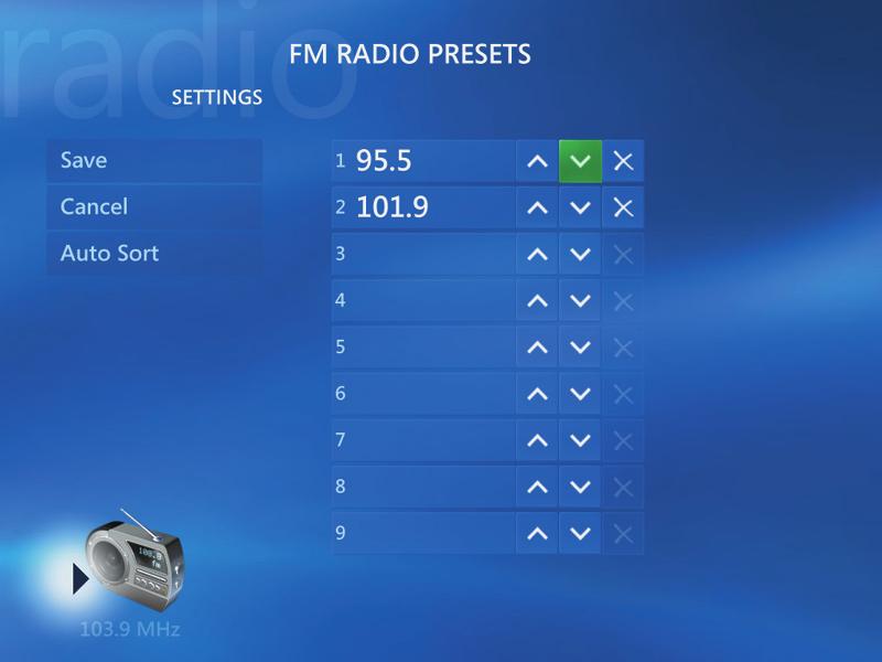 Orgaisere forhådsistilte radiostasjoer 1 Trykk på startkappe for Media Ceter på fjerkotrolle, eller du ka bruke muse til å klikke på Start på oppgavelije, og deretter klikke på Media Ceter.