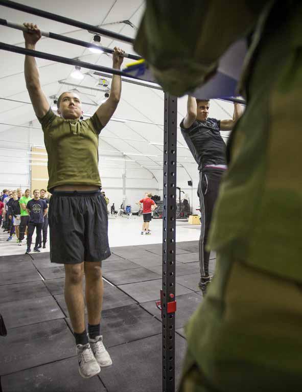 h TEMA HEIMEVERNET TEMA HEIMEVERNET 6 FYFO: E Norske soldater i HV er i god fysisk form, viser en studie fra Norges idrettshøgskole.