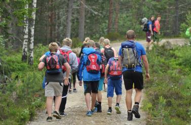 Eirik var med de to første ukene i Nissedal og Åmli.