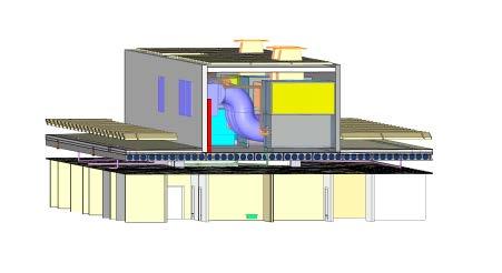 Teknisk rom modelleres i BIM av Ogna Sveis Tekniske anlegg modellers i BIM, klar for