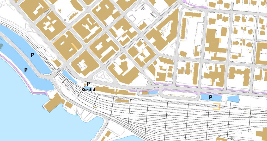 12-(62) MULIGHETSSTUDIE 2.8 Parkering Det er regulert plass til langtidsparkering øst for stasjonen.