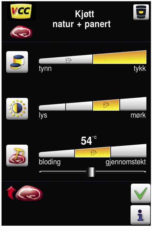 béchamelsaus er ferdig. Tilberedningsprosessen justeres kontinuerlig for å tilpasses rettene. Stor eller liten, mye eller lite - resultatet blir alltid perfekt.