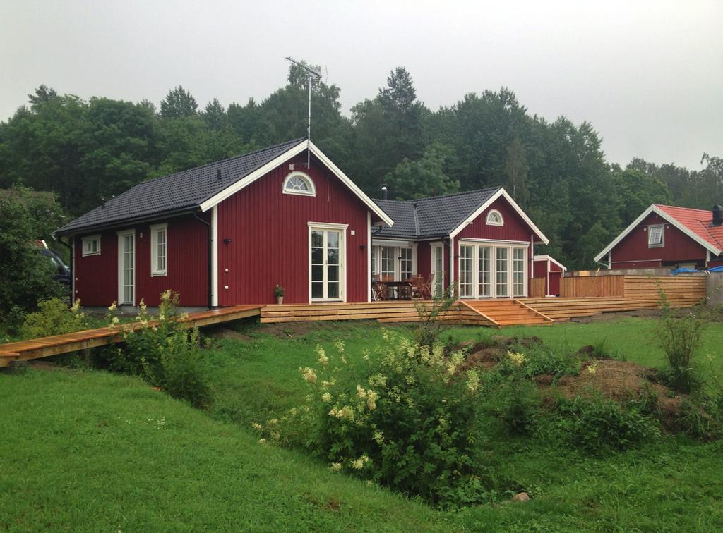 Prefabrikkerte hus For å oppfylle deres ønskemål I det beste tilbudet inngår: Isolert trehus ramme med takstein, ferdig bygd fasade, tre