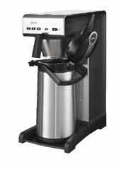 KAFFETRAKTER / KAFFEMASKINER TH/THa TH og THa termostrakter trakter kaffen direkte i pumpetermos eller termoskanne.