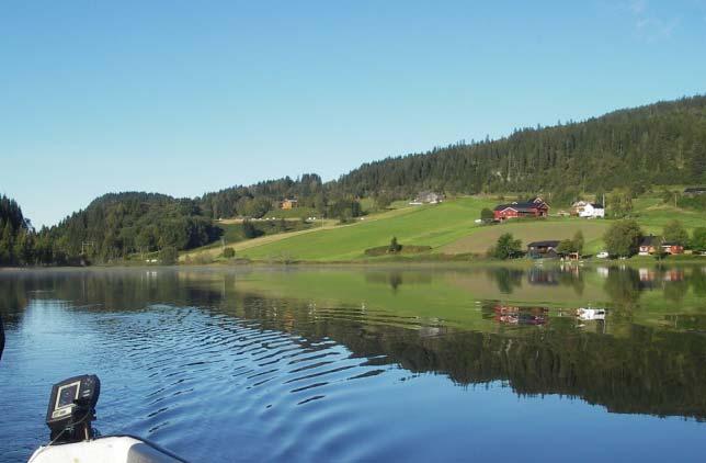 Gjennomsnittslengde og vekt for ørret var hhv 171,4 cm og 62,4 g.