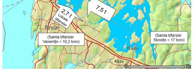 2005-2015; nedre kart for inneværende rapporteringsperiode. (Kartgrunnlag NVE-Atlas). 6.