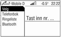 SIM sperret vises på displayet. Det er da kun mulig å frigi SIM-kortet igjen ved å oppgi PUK via mobiltelefonen, se brukerhåndboken for mobiltelefonen.