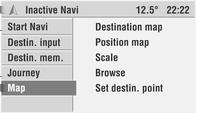 Planlegge en omkjøring manuelt Detour (omkjøring)-menyen vises. 2. Innstill kjørelengden for omkjøringen til en verdi mellom 1 og 50 km. 3. Velg Calculate (beregne).