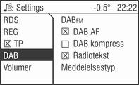 Radio 97 Trykk på vippebryter c eller d. Det forrige eller neste benyttede minnenivå kommer i noen sekunder opp på displayet.