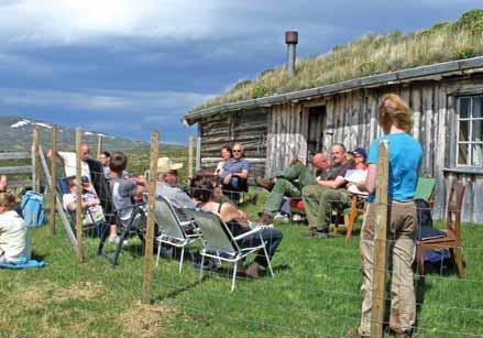 Ivar Riise-Hoel fungerte som grill mester under deler av tilberedelses perioden. Stor tilslutning Oppdal Sau og Geit er et lokallag med stor aktivitet.