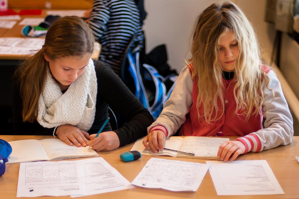 Hva bruker vi skriving til i skolen?