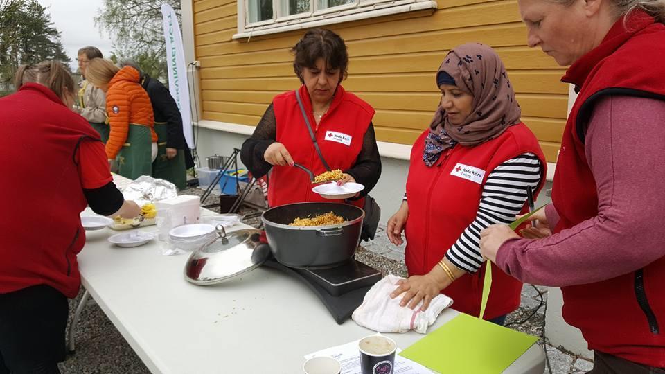 Tusen takk til Eidsvoll og Hurdal røde kors, Eidsvoll Bygdekvinnelag, Bli Med, Øvre Romerike Hørselslsg, 3 speidergruppe Eidsvoll, Eidsvoll