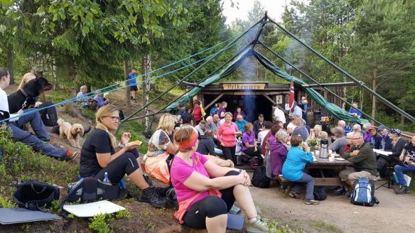 Onsdag 21.6 Postkasstrimmens midtsommer tur til Bokkedalen ble en flott kveld.