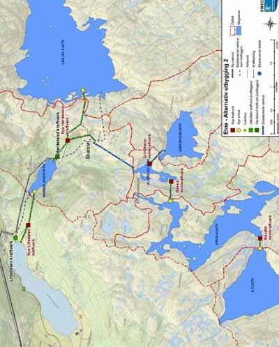 Hovedalternativ Ilsvatn minikraftverk (<1 MW) Dette er et nytt kraftverk som vil utnytte fallet mellom Ilsvatn og Krokavatn.