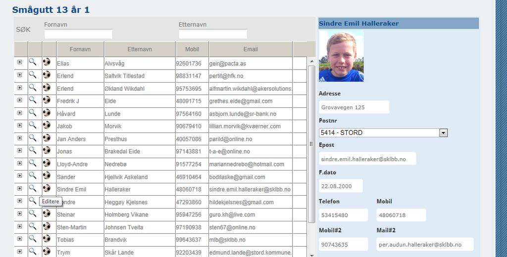 Endre kontakt Info Adressa er viktig ifm kontingent.