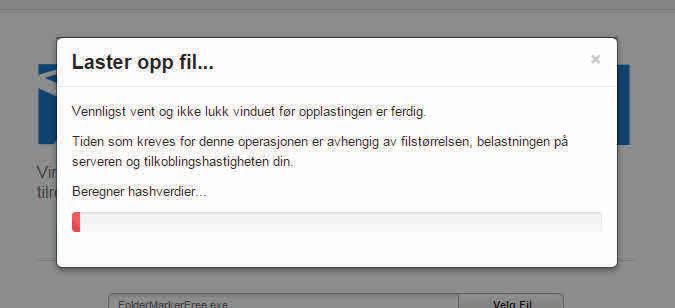 SPRÅK Norsk Hjemmesiden fi nnes på www.virustotal.