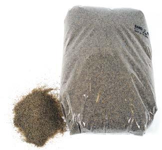 Utstyr for miljø- og grusbrønner Sand og rørtilbehør Filtersand