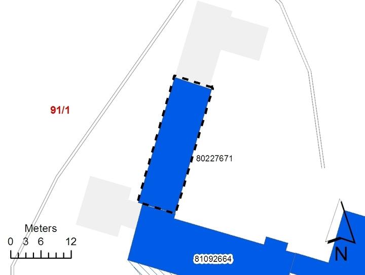 BYGNING 8305 ARBEIDSDRIFTENS VERKSTED/LAGER Bygnings- og eiendomsdata Ansvarssted/etat: STATSBYG ØST GAB nr: 80227671 Gnr/bnr: 91/1 Byggherre: Arkitekt: Opprinnelig funksjon: Nåværende funksjon: