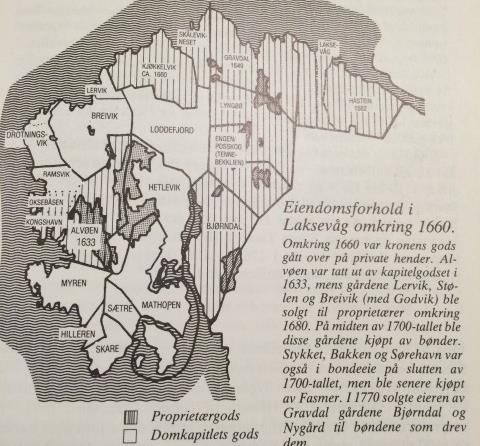 Først i 1888 ble Lyngbø utskilt som eget bruk.