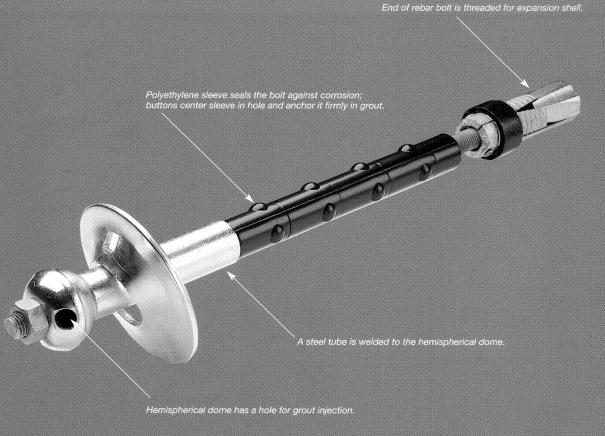 9 Hybridbolt Expansion shell Polyethylene