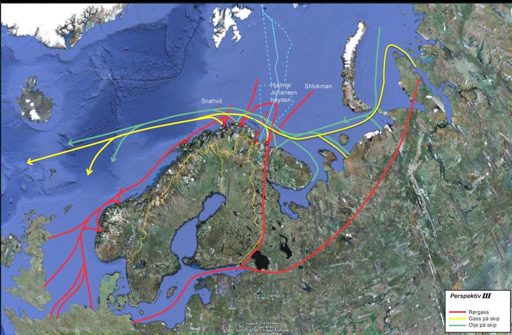 Utfordringer i forhold til infrastrukturbehov Letefasen omfatter leteskip/leterigg, transport fra helikopterbase og noe supply fra base.