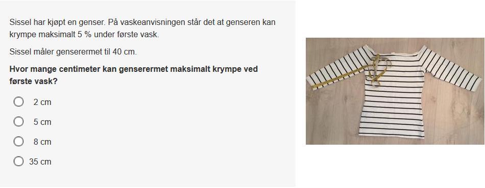 Oppfølging av resultater på klassenivå Hvor mange forskjellige måter kan vi løse oppgaven på? Hvilken tanke ligger bak feilsvarene?