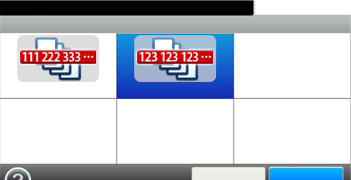 Vanlige oppgaver > Bruke ulike funksjoner Sorter Sorter resultatet etter side. Sorter Copy Print from USB Flere originaler skannes, og det leveres fullstendige kopisett ordnet etter sidenummer.