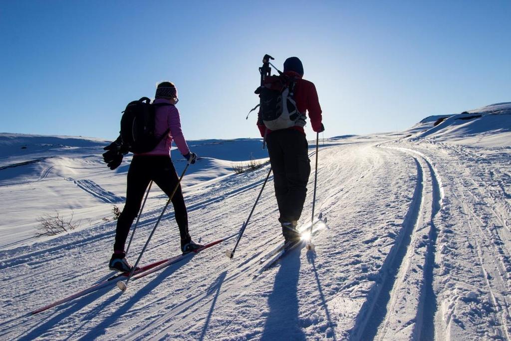 LANGRENNS TUR Ta fram langrennsskiene og la en utdannet langrenns guide ta deg gjennom