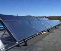 38 Solar collectors at