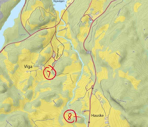 Skatt nr 7 Skatt nr 8 Skatt nr 9 På leit etter skatt nr 7 må du ta deg fram i retning mot Hjelmeland. Greiast er det å komma langs Hundsnesvegen.