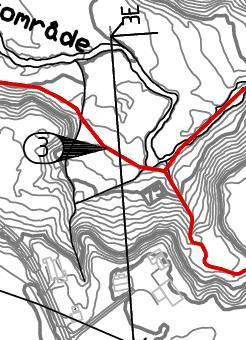 8.4 Profil 3E Det er beregnet en sikkerhetsfaktor i skråningen som tilsvarer det man ofte finner for naturlige skråninger. Vi vurderer faren for et naturlig utløst skred i skråningen som liten.