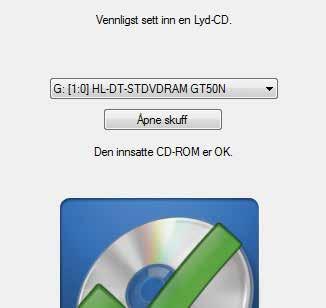 formatet MP i stedet for WAV. De fleste nyere cd- eller dvdspillere har ingen problemer med å lese cd-er med MP-musikk.