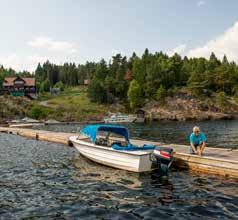 Nome: Ulefoss gjestebrygge, ved Strengen bru og Omnes Camping. Kviteseid: Kilen Feriesenter og Kviteseid brygge. Tokke: Lårdal camping og Dalen Brygge.