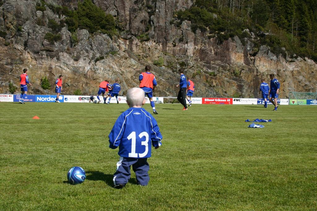 Mini-Sportsplan 4 OG 5 ÅRINGER Idretten; For 4 og 5 åringer er det kun lek som teller. Leken kan ha innslag av ballhåndtering o.l., men all ferdighetsutvikling skal ha fokus på leken.