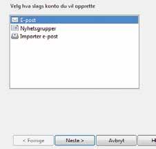 Windows 8,, Vista eller XP Norsk Få et (bedre) epostprogram De siste versjonene av Windows har