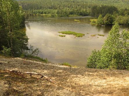 Lokaliteter og befaringsnotat Flesberg; Bakkerudevja- dellokalitet A, UTM 32 V 520149 6641593 Bakkerudevja er