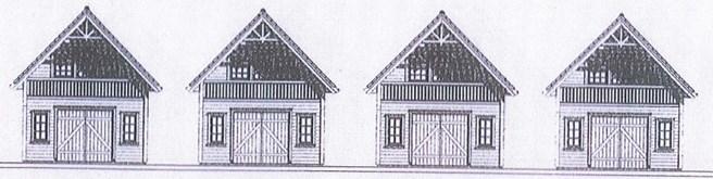 2) Fasadeendring naust o Endringen er