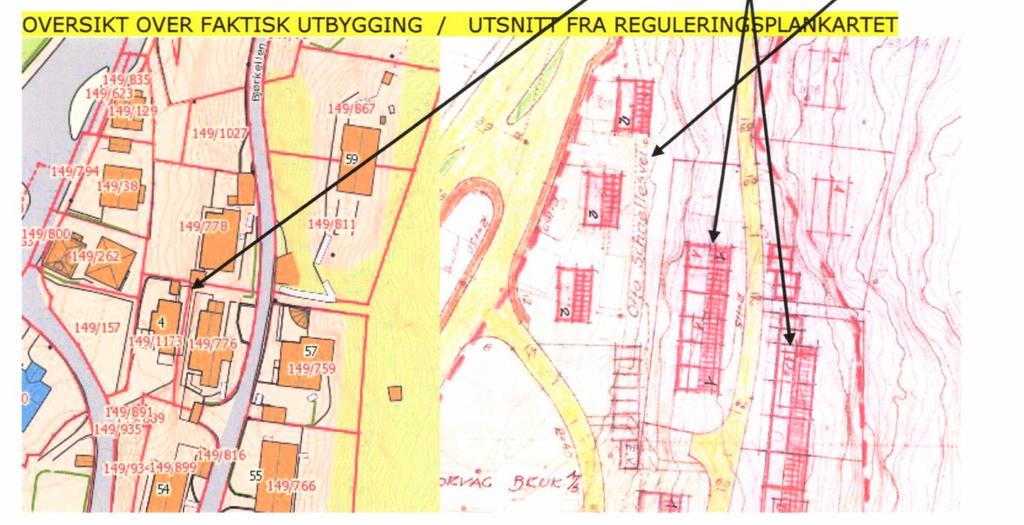 Hensynet bak bestemmelsen om reguleringsformål og regulerte tomtegrenser er å tilrettelegge hensiktsmessige tomter til boligformål. Et av hensynene er tilstrekkelig uteoppholdsareal.