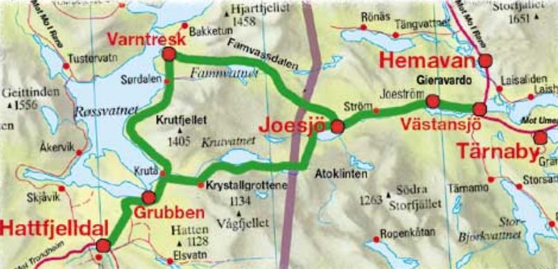 FV292 Fylkesvei 292 strekker seg fra RV73 ved Oslia og videre til Varntresk og deretter til Bakketun. Strekningen har en samlet lengde på 31,7 km.