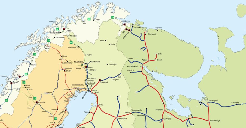 Villmarksveien tjener også som forbindelsesvei mellom nevnte kommuner, blant annet er det ofte gunstigere å benytte Villmarksveien mellom Korgen og Hattfjelldal enn å kjøre via E6.