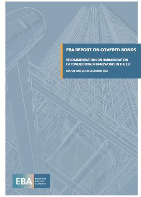 EBA-rapport om covered bonds Anbefaler en 3-stegsprosess: 1.