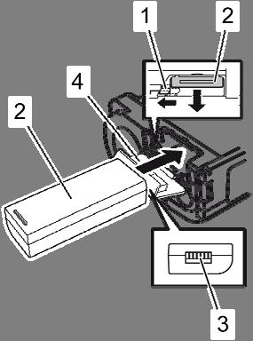 FORSIKTIG! Når du lader batteripakken, bruk kun ladestasjonen som er medsendt utstyret for å forhindre batteripakken fra å bli skadet. 5.1.