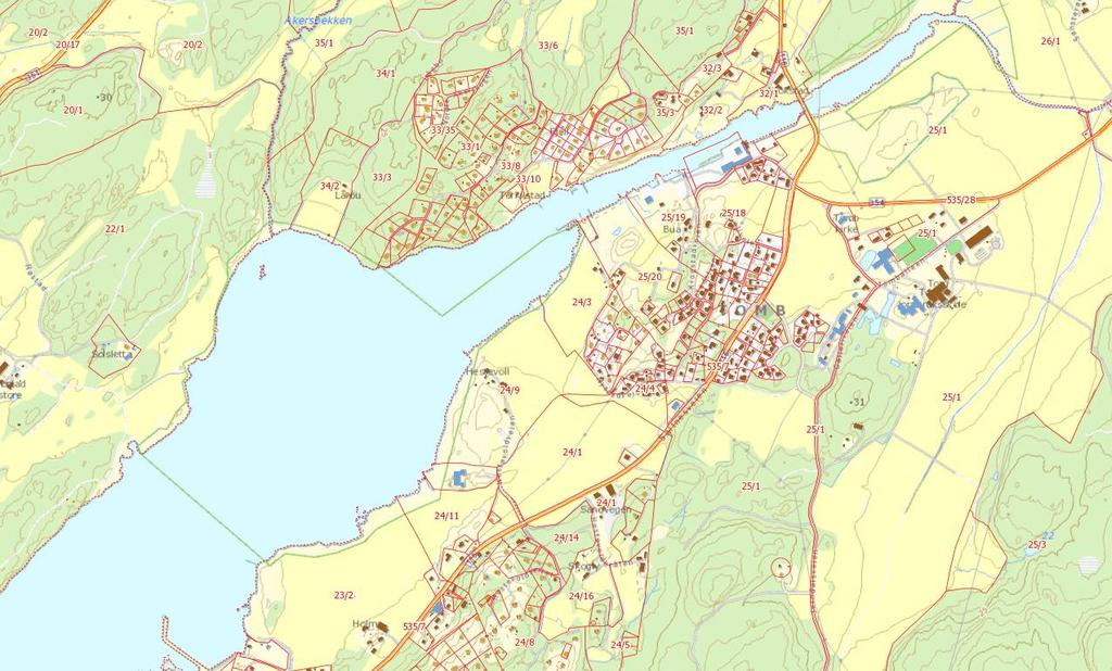 11. Utløpsfredning, Krogstadbekken/Møllebekken I Krogstadfjorden, innenfor en rett linje fra merke på Røstadsiden (260 215 6 583 275) og over til