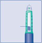 Kontroller alltid gjennomstrømningen før du injiserer. Dersom du ikke kontrollerer gjennomstrømningen, kan du få for lite insulin eller ikke noe insulin i det hele tatt.