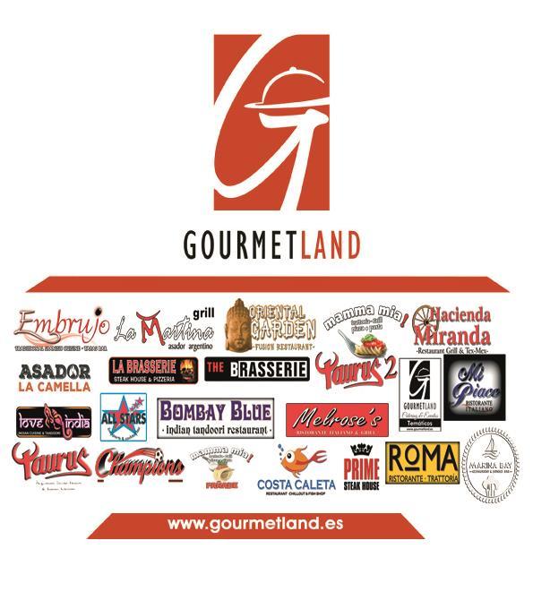 Gourmetland Er en kjede som har et stort antall restauranter i Los Cristianos/Las Americas området. Kjeden har velvillig gitt premier til turneringene med middag for to.
