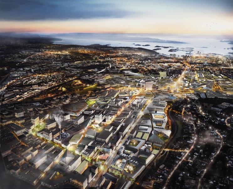 Oslos politikere Årets befolkningsframskriving for hovedstaden for perioden 2018 til 2040 anslår at innbyggertallet vil øke fra 670.000 personer i dag til 854.